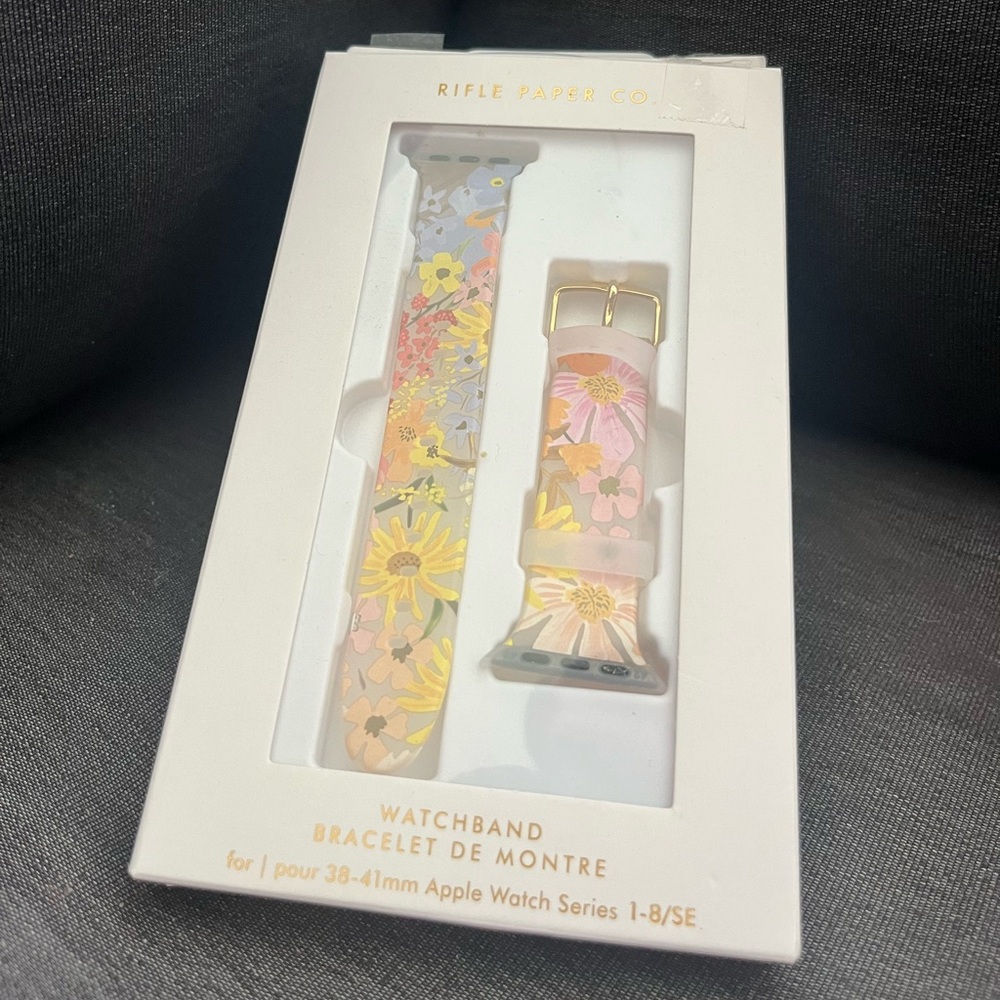 Rifle Paper Co. Marguerite Apple Watch Band